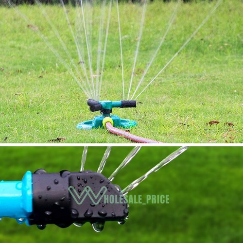 360° Rotatable Auto Lawn Garden Sprinkler Watering System Water Spray Grass Yard - Picture 55 of 76
