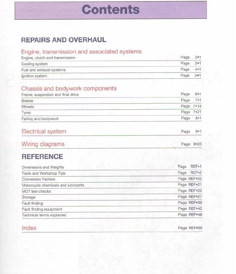 Yamaha YZF750SP YZF750 SP Manual de taller de reparación de servicio 1993-1998 Foto 3 de 4