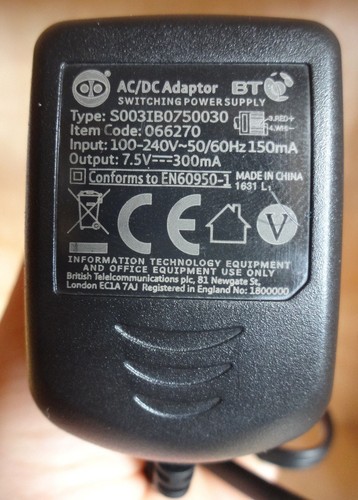 BT 2100/2600 Telefono aggiuntivo o base o cavo di alimentazione elenco multivariazioni - Foto 3 di 6