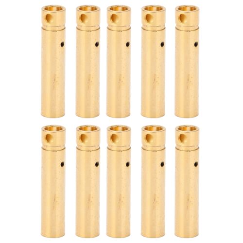 4mm Female Banana Plug Pure Copper Gold Plated Bullet Banana Connectors Kit - Picture 18 of 24