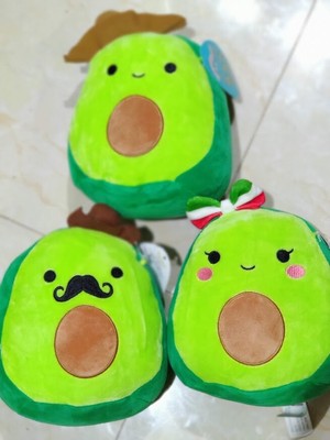 Kellytoy Squishmallow Avacodo Fruit Plush Stuffed Animal Soft Pillow Toy Gift 7
