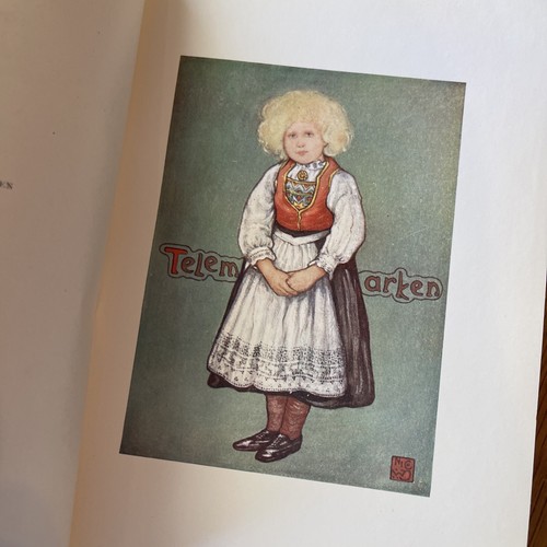 1905 Norway Nico Jungman Beatrix Jungman First Edition Color Plates RARE Book - Picture 23 of 23