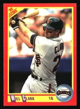 Will Clark Baseball Cards - You Pick - San Francisco Giants - Part 1