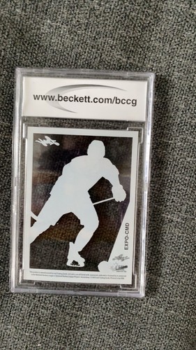 CONNOR MCDAVID LEAF ACETATE SPRING EXPO PRE ROOKIE GRADED BCCG 10 GEM MINT POP - Picture 2 of 2