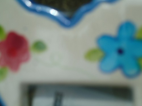 Ceramic Butterfly & Flower Desk Photo Frame Photo Size 1.75” x 2” Special Moment - Picture 3 of 3