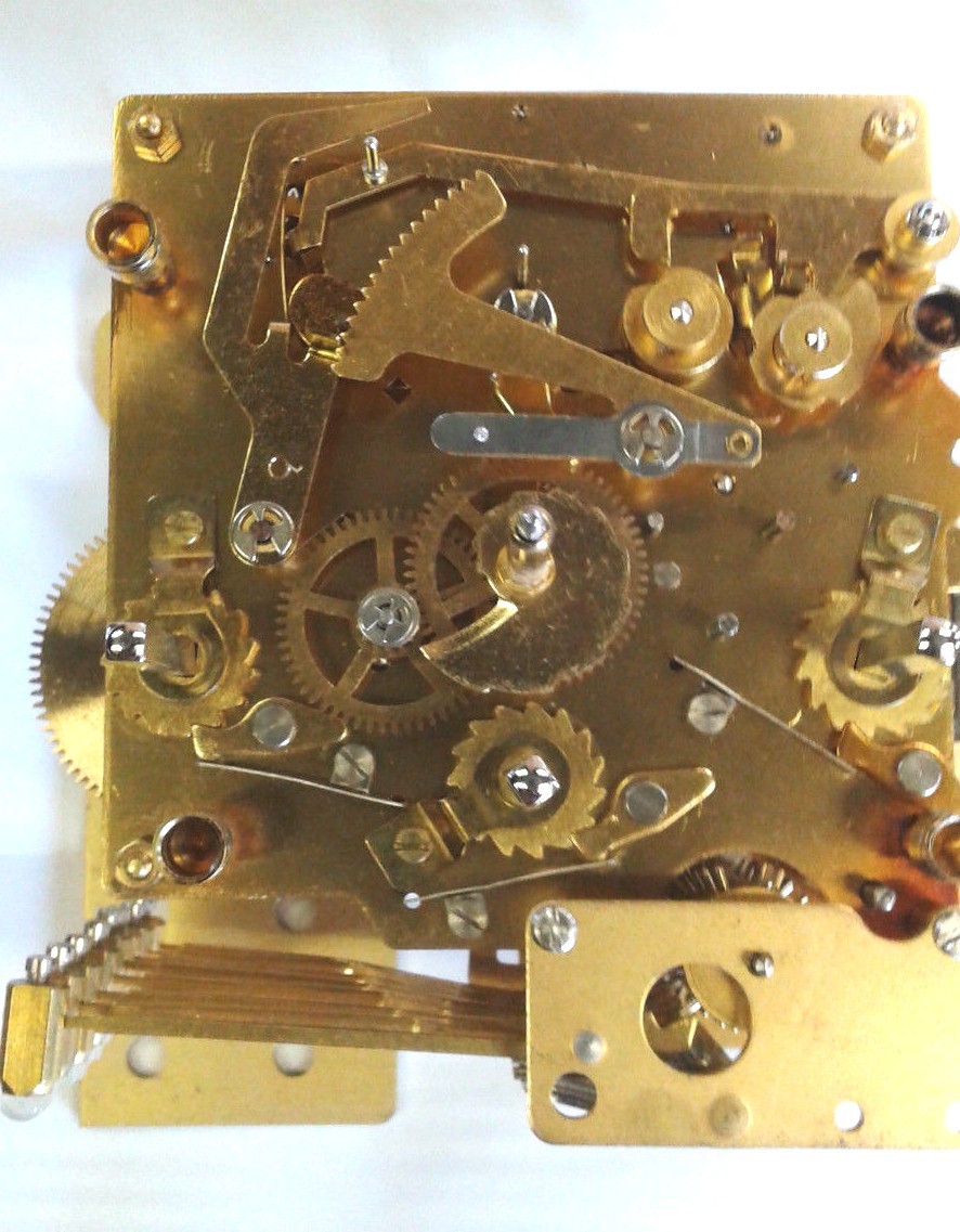 Kieninger J 3 chimes wall clock movement 29 cm long shaft with easy mount eBay