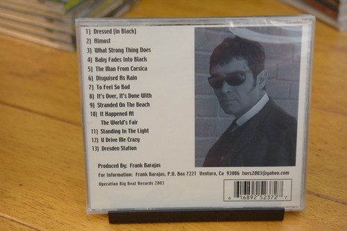 FRANK BARAJAS "THE WHITE ROOM SESSIONS" CD [NEW SEALED] POWER POP [190] - Picture 2 of 4