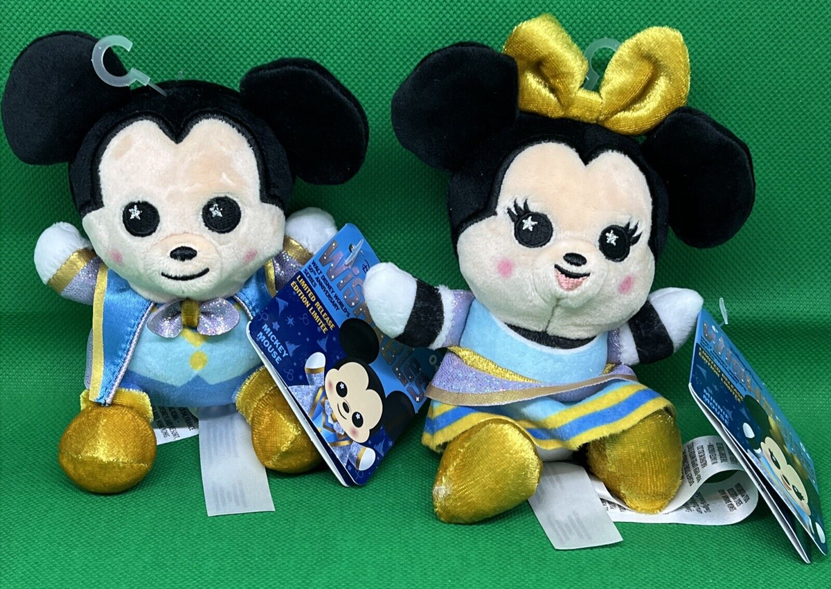 😮 Disney Wishables 50th Anniversary Mickey Minnie Mouse