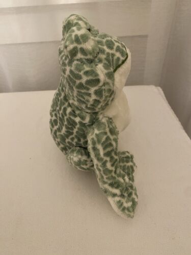 Webkinz Spotted Frog Toad Green White Ganz 9" Plush Beanie Soft No Code - Picture 2 of 8