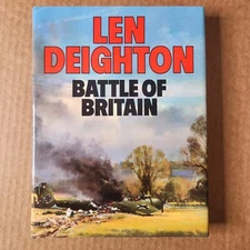 Battle of Britain Hardcover Len Deighton Original 1988 Receipt