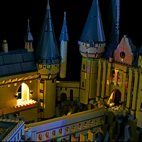 DEU LED Beleuchtungsset Für LEGO 71043 Harry Potter Hogwarts Castle Lighting Kit - Bild 9 von 13