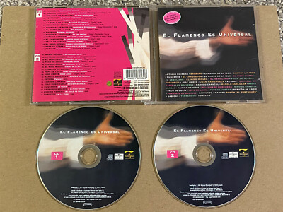 El Flamenco Es Universal, Vols. 1-2 by Various Artists (CD, Sep-2001, Universal)