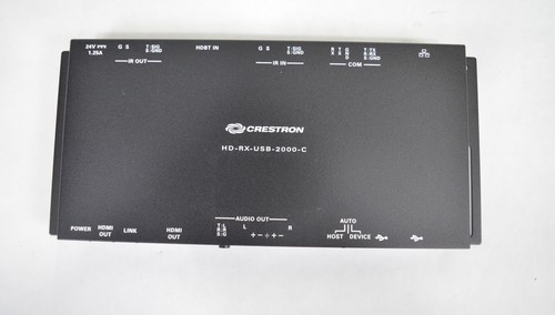 Open Box Crestron HD-RX-USB-2000-C Receiver & HD-TX-USB-2000-C Transmitter - Picture 3 of 14