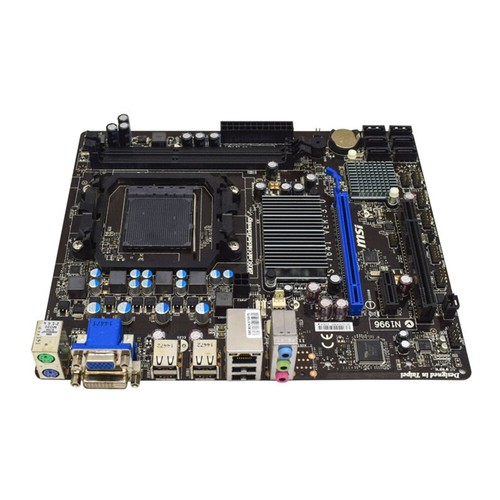 FOR MSI 760GM-P23 FX Motherboard DDR3 16GB USB 2.0 Micro-ATX AM3 AMD 760G Tested - Picture 2 of 5
