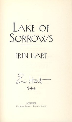 Signed Erin Hart Lake of Sorrows Mystery Ireland Forensic Pathologist History - Picture 2 of 2