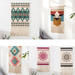 Bohemian Woven Macrame Wall Hanging Tapestry Tassel Wall Chic Art Home D Bohemian Woven Macrame Wall Hanging Tapestry Tassel Wall Chic Art Home D
