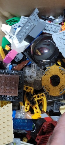 Lote LEGO de 22 libras piezas surtidas ladrillos ejes neumáticos - Imagen 4 de 6