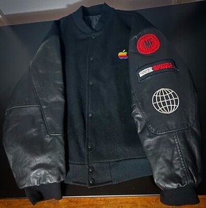 激レア　apple computer varsity jacket スタジャン 激レア apple computer varsity jacket スタジャン 激レア apple