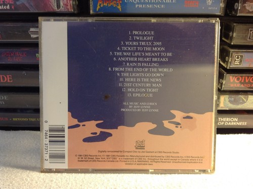 ELECTRIC LIGHT ORCHESTRA TIME PROGRESSIVE ROCK CD '81 JET OG JEFF LYNNE ELO OOP - Bild 3 von 4