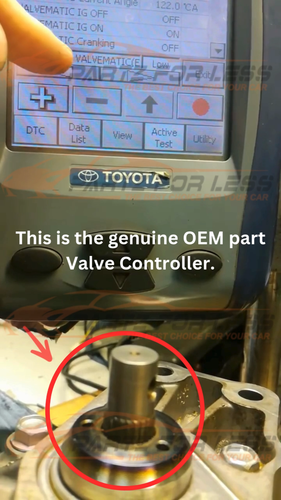 222A0-37025 TOYOTA GENUINE 1ZR-FE 2ZR-FE 3ZR-FE VARIABLE VALVE LIFT CONTROLLER - Video 1 of 1