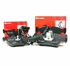 BREMBO BREMSBELÄGE SATZ BREMSKLÖTZE VORNE + HINTEN BMW 3er E36 MIT WARNKONTAKT