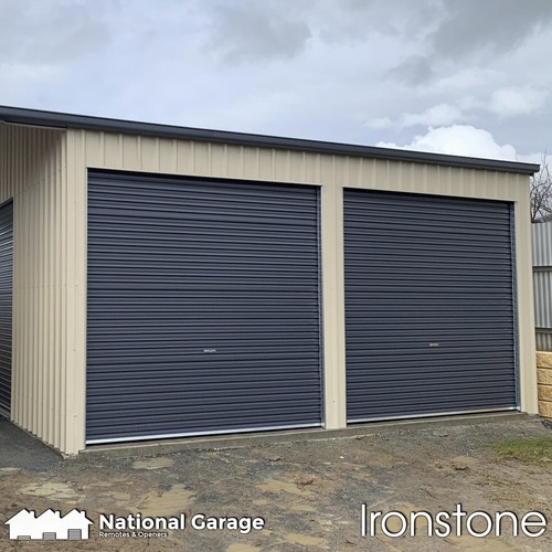 Colorbond Garage Shed Roller Door Taurean B&D MADE TO SIZE 2500h x 4351 - 5100w - Picture 9 of 12