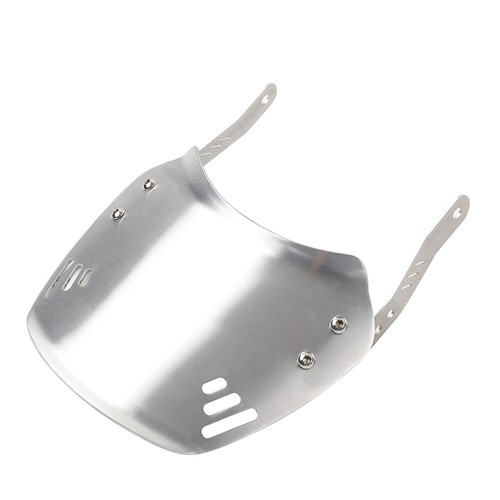 6"-8" Runde Scheinwerfer Motor Windschutzscheibe Windschutzscheibe für Harley - Bild 9 von 15