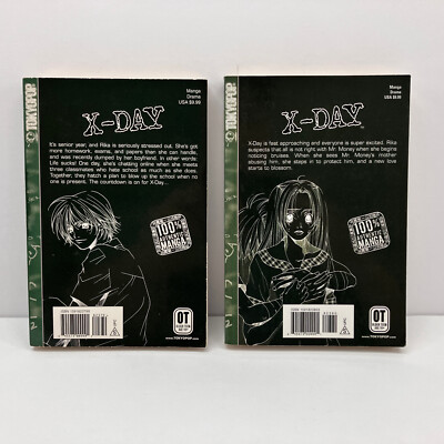 X-Day: Volume 1-2 by Setona Mizushiro (Tokyopop, 2003) Manga