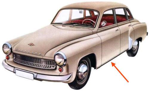 Zierleisten Türleisten Satz für Wartburg 311 312 Limousine und Camping NEU !!! - Bild 4 von 5
