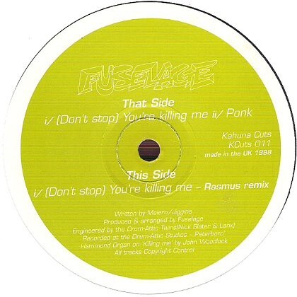 Rumpf - Ponk Ruck (12 Zoll Single) - Bild 2 von 2