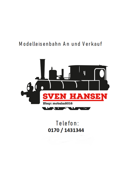 Modelleisenbahn - Hansen