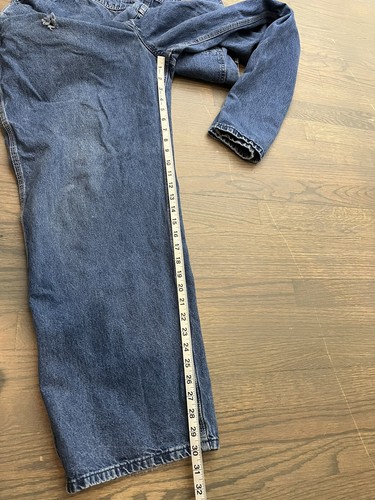 Vintage Carhartt Latzhose Medium Wash Blue Denim - Bild 10 von 13