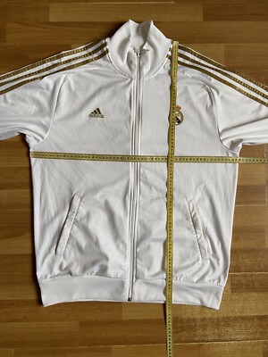 REAL MADRID 2011 2012 PRE MATCH FOOTBALL SOCCER TRACK JACKET