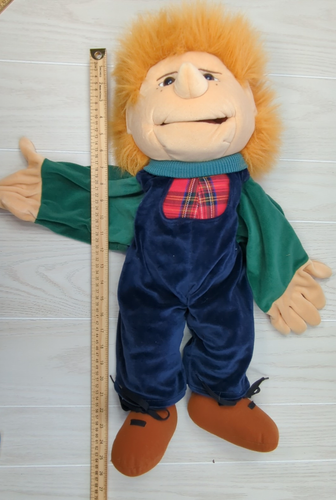 Folkmanis Folk Tails Plush Full Body Hand Puppets Curlylocks girl blonde boy - 第 3/13 張圖片