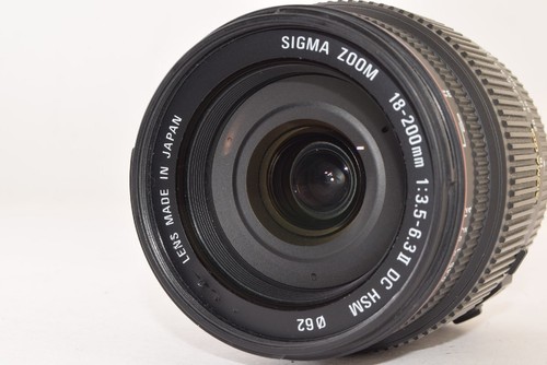 SIGMA 18-200MM F3.5-6.3 II DC HSM FOR SONY/MINOLTA LENS TELEPHOTO ZOOM CAMERA - Picture 8 of 10