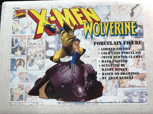 Statue Wolverine Sur Sentinelle Par Randy Bowen - Bowen - Résine