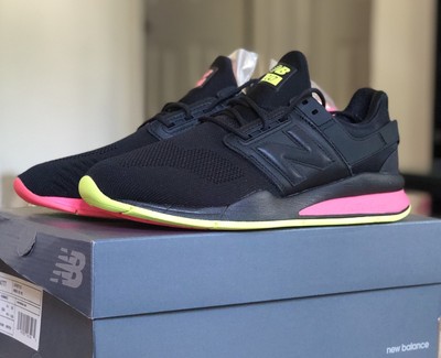 New Balance Men's 247 MS247TT 'Tritium' Yellow Black Lifestyle Size 11 | eBay