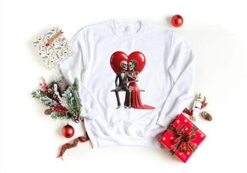 Valentine Sweatshirt, Valentine Day Sweatshirt, Valentine Day Gift, Gift For Her - Picture 4 of 7