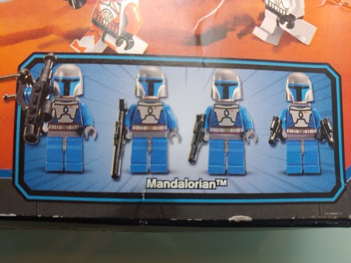 Lego Star Wars: Mandalorian Battle Pack #7914 New in Box SEALED Damaged Box - Picture 15 of 16