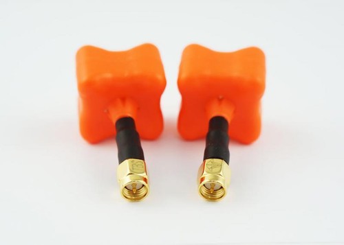 JUEGO DE ANTENAS TBS TRIUMPH STUB 5,8 GHz LHCP FPV CONECTOR SMA - Imagen 2 de 6