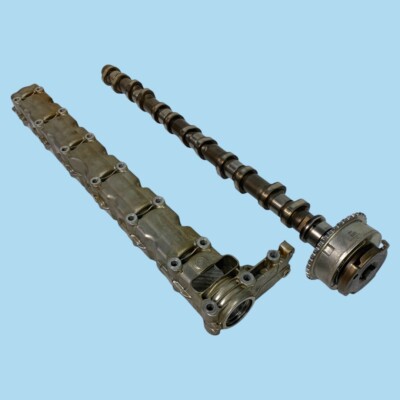 N55 Engine Exhaust Camshaft + Bearing Tray OEM BMW F30 F10 F32 F01 135i 535i 640