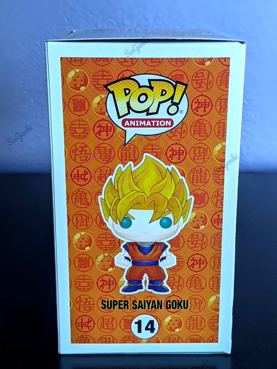 Funko Pop #14 Super Saiyan Goku GITD Special Edition Dragon Ball Z