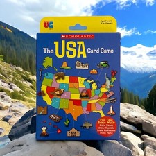 New The USA Card Game States Facts Capitals University Games