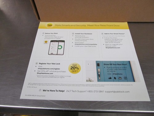 Assure lock 2; smart door lock w/wifi and touchscreen keypad; satin nickel - Picture 6 of 7