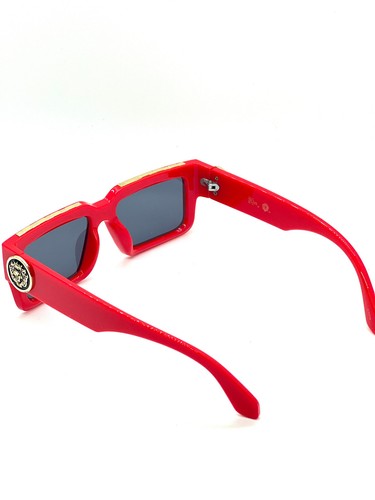 MEN SUNGLASSES HIP HOP SQUARE DESIGNER SHADES RETRO GOLD FRAME RAPPER FASHION - Picture 42 of 51