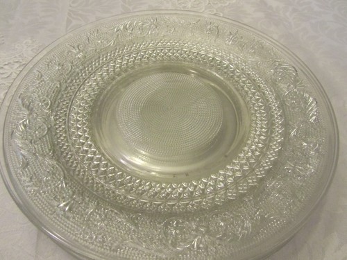 Trellis Crystal Clear Dinner Plate (Set of four) GA-A-28 - Picture 5 of 8