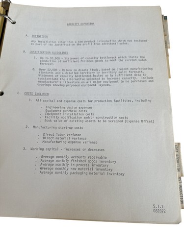 Corporate Grocer Purchasing Buyer / Manager Guidebook 1980s Resource Guide 100+p - Afbeelding 6 van 7