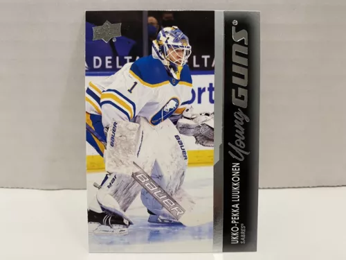 2021-22 Upper Deck Series 1 Young Guns Ukko-Pekka Luukkonen #202 Rookie RC NHL!