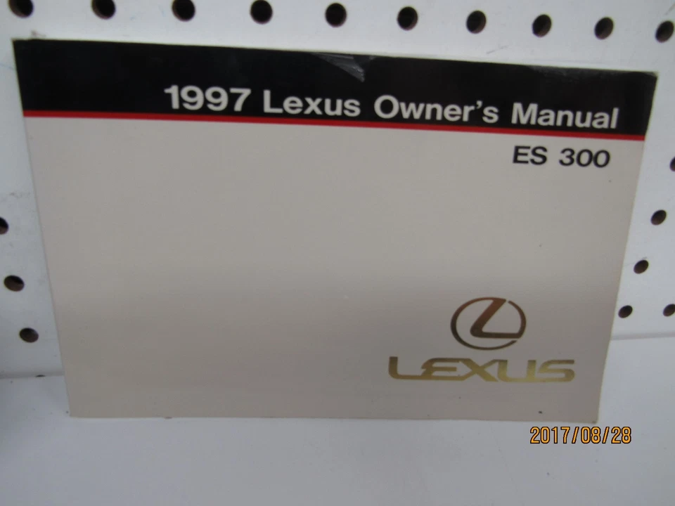Juego manual del propietario Lexus ES300 1997. ENVÍO GRATIS Foto 2 de 4