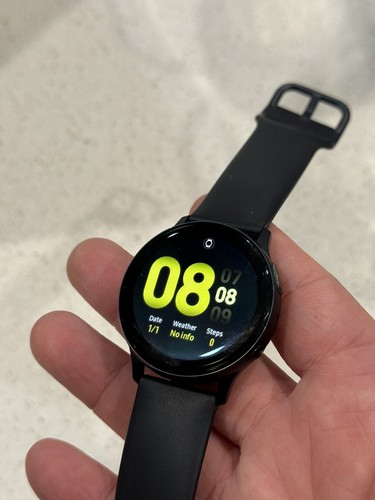 Samsung SM-R830 Galaxy Watch Active2 40mm 4GB GPS Blue - Tested Works - Picture 9 of 9